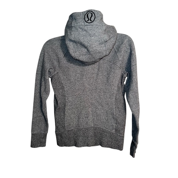 Lululemon Scuba Zip Up Hoodie Light Gray / Size 4 - Picture 3 of 8